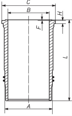 CAMASA CILINDRU - MAHLE