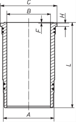 CAMASA CILINDRU - MAHLE