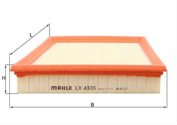 FILTRU AER - MAHLE