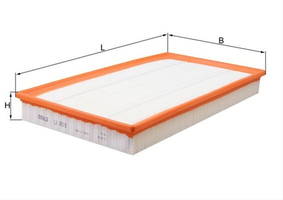 Imagine pentru produsul „FILTRU AER - MAHLE"
