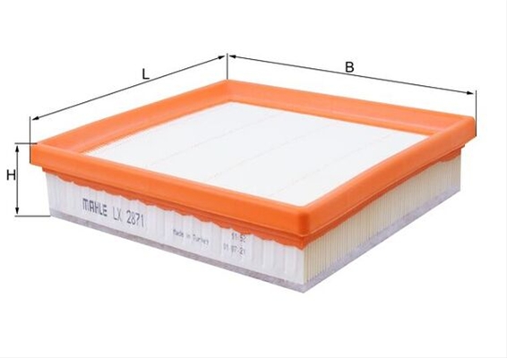 Imagine pentru produsul „FILTRU AER - MAHLE"