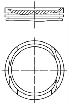 Imagine pentru produsul „PISTON ECHIPAT- MAHLE"