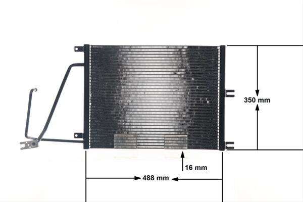 CONDENSATOR A/C MAHLE BEHR