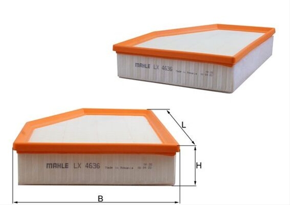 FILTRU AER - MAHLE