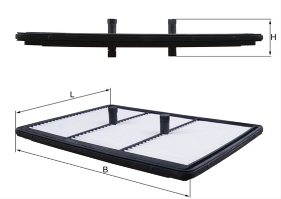 Imagine pentru produsul „FILTRU AER - MAHLE"