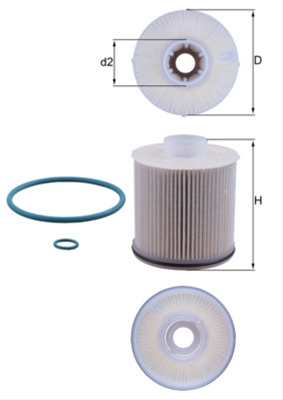 FILTRU COMBUSTIBIL - MAHLE