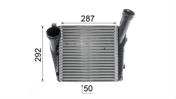 INTERCOOLER MAHLE BEHR