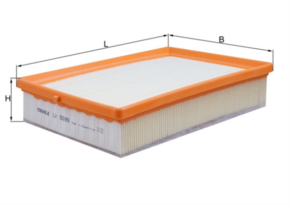 Imagine pentru produsul „FILTRU AER - MAHLE"