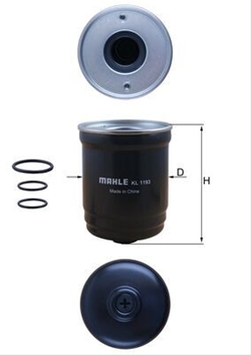 FILTRU COMBUSTIBIL - MAHLE