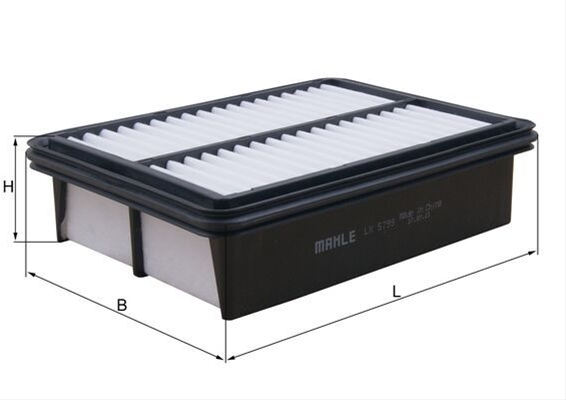 Imagine pentru produsul „FILTRU AER - MAHLE"