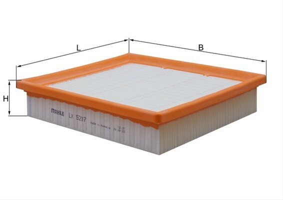 Imagine pentru produsul „FILTRU AER - MAHLE"