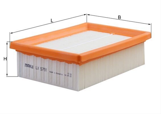 Imagine pentru produsul „FILTRU AER - MAHLE"