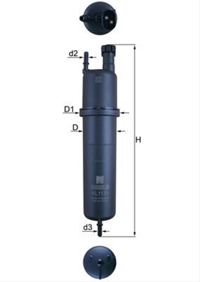 FILTRU COMBUSTIBIL - MAHLE