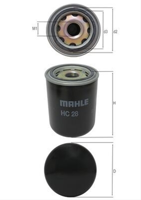 Imagine pentru produsul „FILTRU, SISTEM HIDRAULIC PRIMAR"