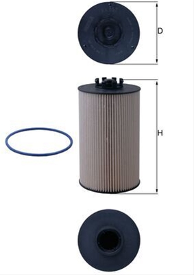 FILTRU COMBUSTIBIL - MAHLE