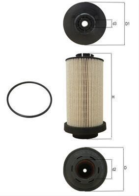 FILTRU COMBUSTIBIL - MAHLE