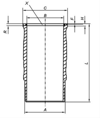 CAMASA CILINDRU- MAHLE