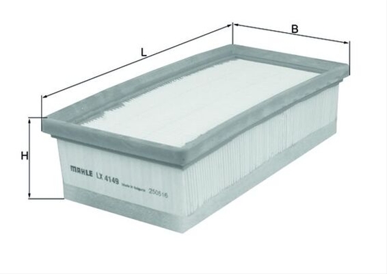 Imagine pentru produsul „FILTRU AER - MAHLE"