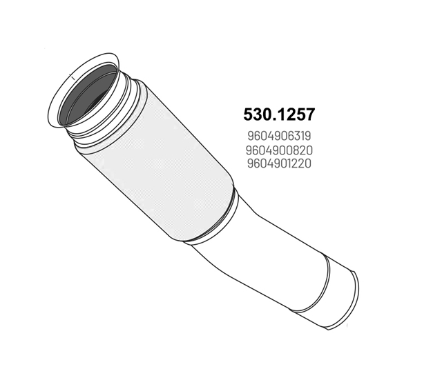 Imagine pentru produsul „TEAVA ESAPAMENT EURO6"