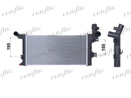 Imagine pentru produsul „RADIATOR, RACIRE MOTOR"