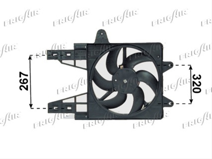 Imagine pentru produsul „VENTILATOR, RADIATOR"