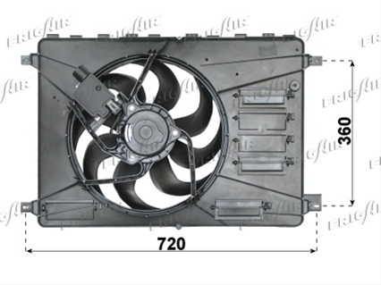 Imagine pentru produsul „VENTILATOR, RADIATOR"