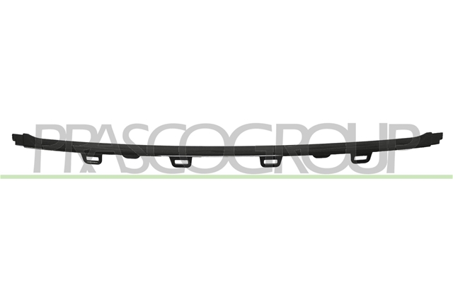 FRONT CENTRE BUMPER MOLDINGGLOSSY BLACK SPORT LINE  F30/F31 LCI  01/15