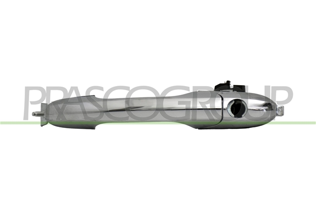 DOOR HANDLE FRONT LEFT OUTER CHROMEWITH KEY HOLE FIAT  500  MOD. 07/07  06/15
