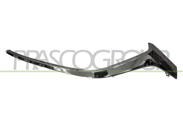 LEFT CHROME MOLDING RADIATOR GRILL MAZDA  2  MOD. 10/14