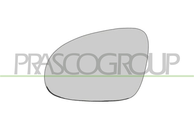 RIGHT MIRROR GLASS BASECONVEXHEATED SKODA  SUPERB  MOD. 02/02  08/08