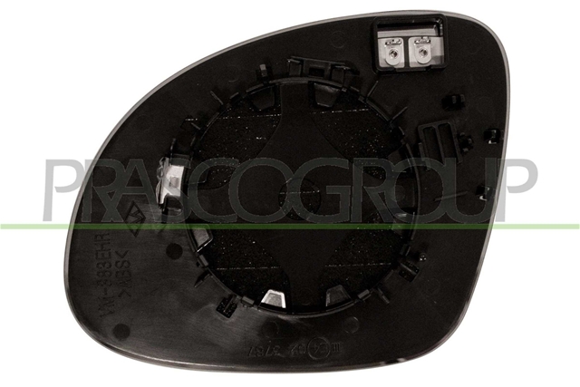 Imagine pentru produsul „RIGHT MIRROR GLASS BASECONVEXHEATEDCHROME SKODA  YETI (5L)  01/10  08/13"