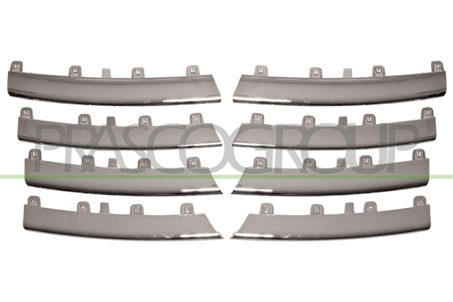 SET 8 ORNAMENTE CROMATE PT GRILA RADIATOR 9544990C  JETTA  09/05>>09/10