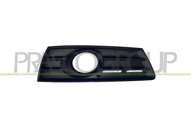 BUMPER GRILLE RIGHTBLACKWITH FOG LAMP HOLE   PASSAT CC  05/08  12/11