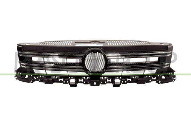 RADIATOR GRILLEGLOSSY BLACK WITH CHROME MOLDING  TIGUAN  05/11  12/15