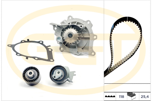 Imagine pentru produsul „SET POMPA APA + CUREA DINTATA"