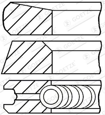 Imagine pentru produsul „SET SEGMENTI PISTON"