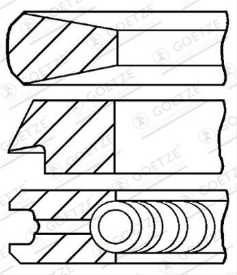 Imagine pentru produsul „SET SEGMENTI PISTON"