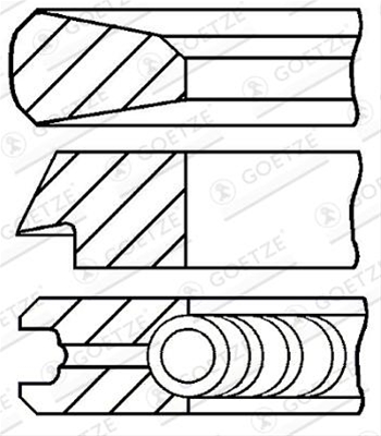 Imagine pentru produsul „SET SEGMENTI PISTON"