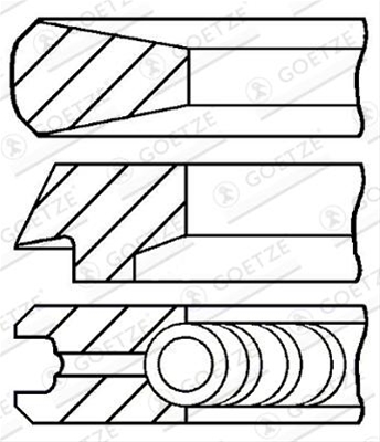 Imagine pentru produsul „SET SEGMENTI PISTON"