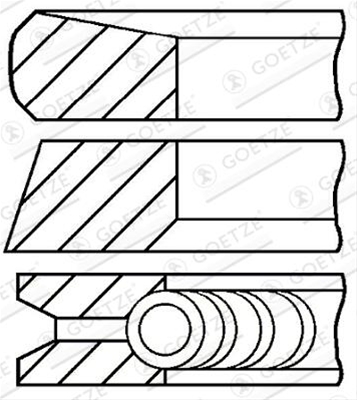 Imagine pentru produsul „SET SEGMENTI PISTON"