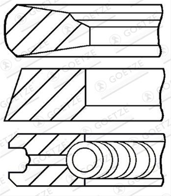 Imagine pentru produsul „SET SEGMENTI PISTON"