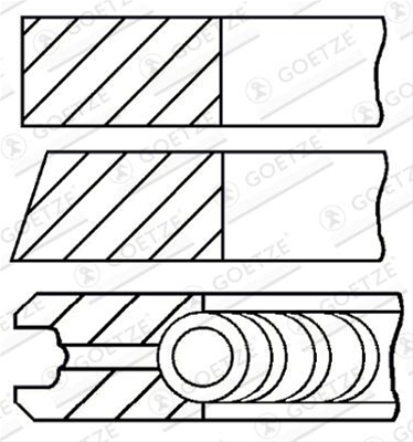 Imagine pentru produsul „SET SEGMENTI PISTON"