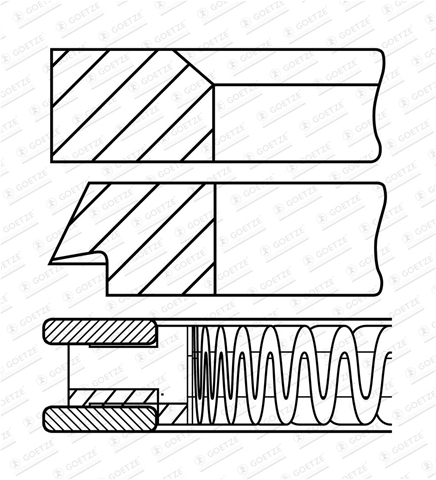 Imagine pentru produsul „SET SEGMENTI PISTON"