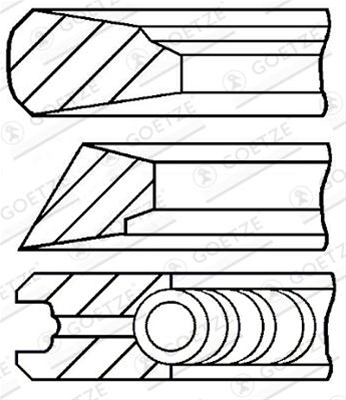 SET SEGMENTI PISTON