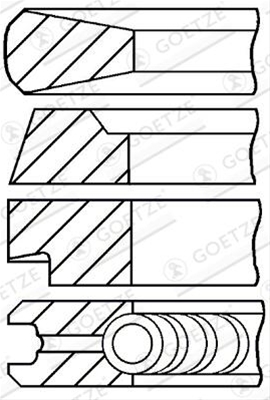 Imagine pentru produsul „SET SEGMENTI PISTON"