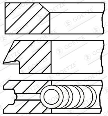 Imagine pentru produsul „SET SEGMENTI PISTON"