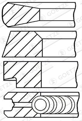 Imagine pentru produsul „SET SEGMENTI PISTON"