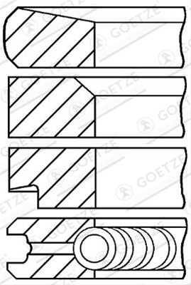 Imagine pentru produsul „SET SEGMENTI PISTON"