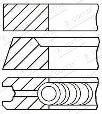 Imagine pentru produsul „SET SEGMENTI PISTON"