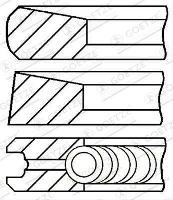 Imagine pentru produsul „SET SEGMENTI PISTON"